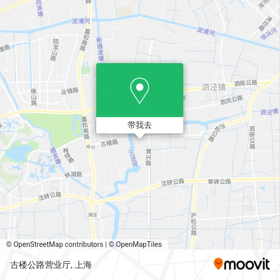 古楼公路营业厅地图