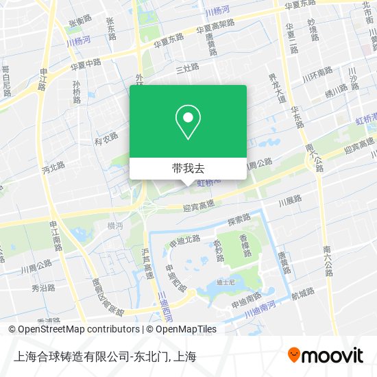 上海合球铸造有限公司-东北门地图