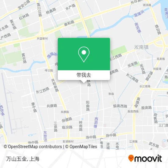 万山五金地图