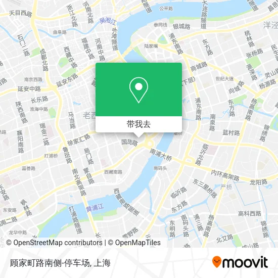顾家町路南侧-停车场地图