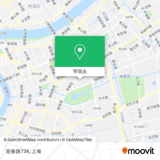 迎春路736地图