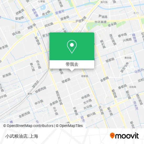 小武粮油店地图