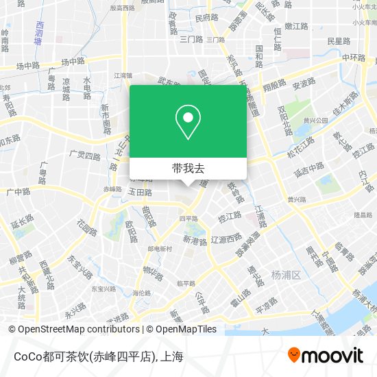 CoCo都可茶饮(赤峰四平店)地图
