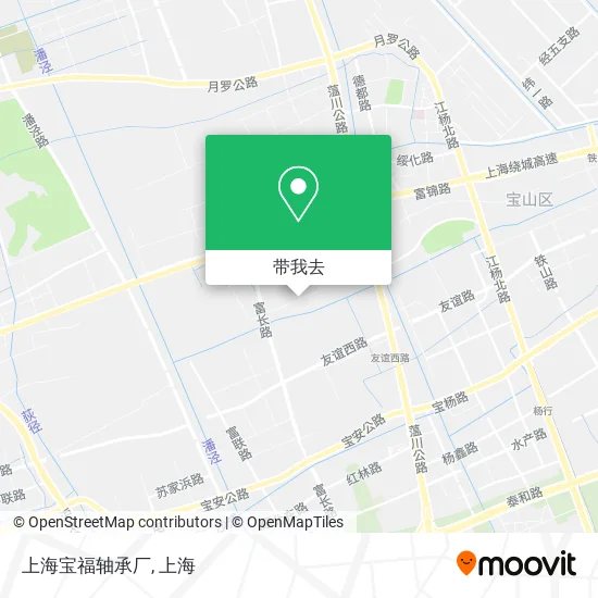 上海宝福轴承厂地图