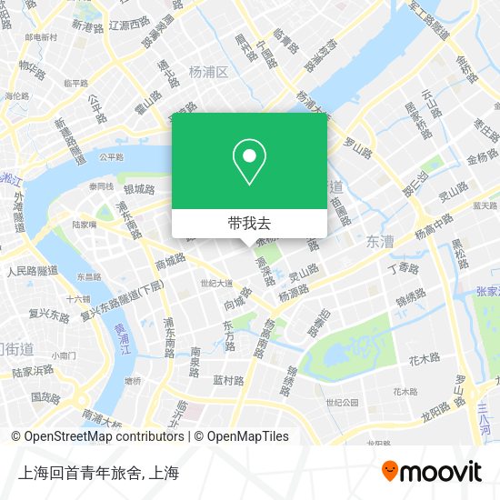 上海回首青年旅舍地图