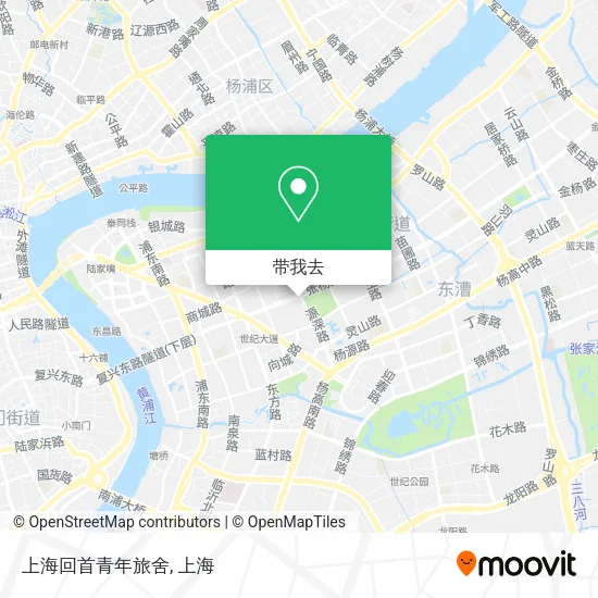 上海回首青年旅舍地图