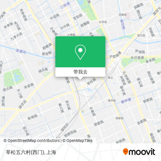 莘松五六村(西门)地图