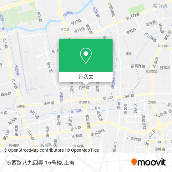 汾西路八九四弄-16号楼地图