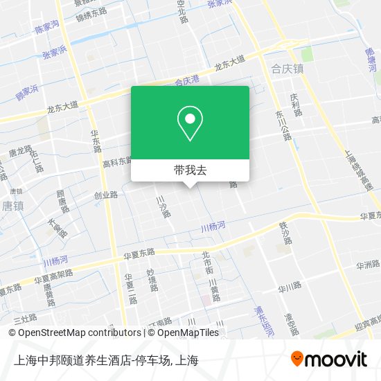 上海中邦颐道养生酒店-停车场地图