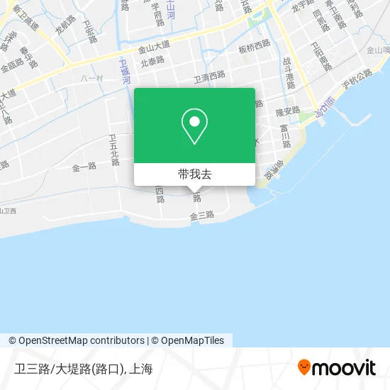 卫三路/大堤路(路口)地图