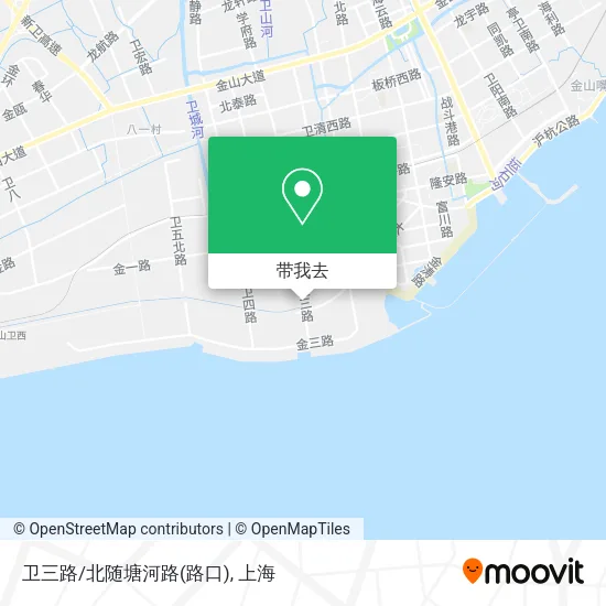 卫三路/北随塘河路(路口)地图