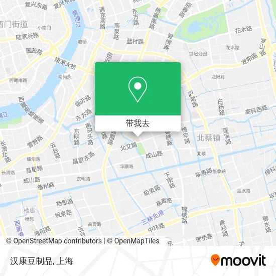 汉康豆制品地图