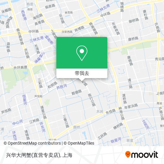 兴华大闸蟹(直营专卖店)地图