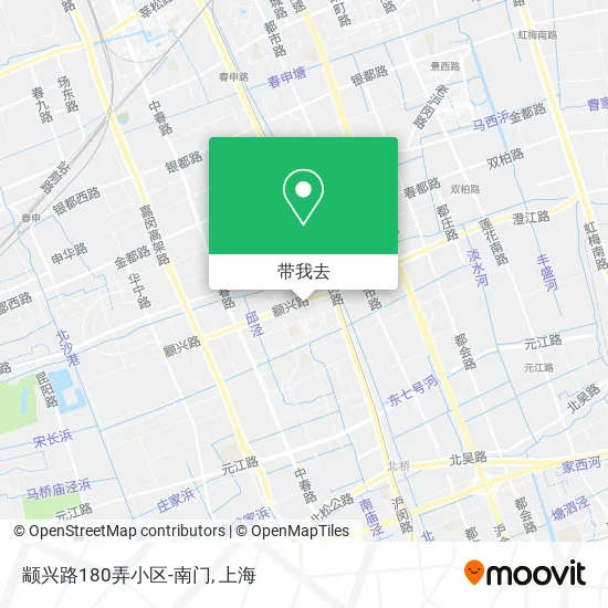 颛兴路180弄小区-南门地图
