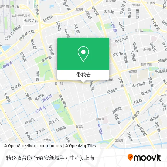 精锐教育(闵行静安新城学习中心)地图