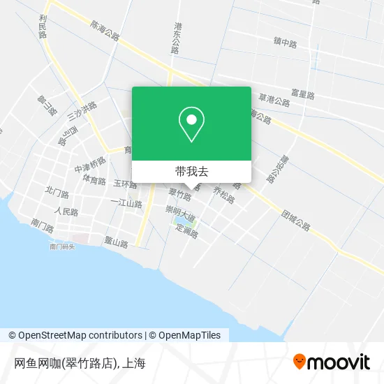 网鱼网咖(翠竹路店)地图