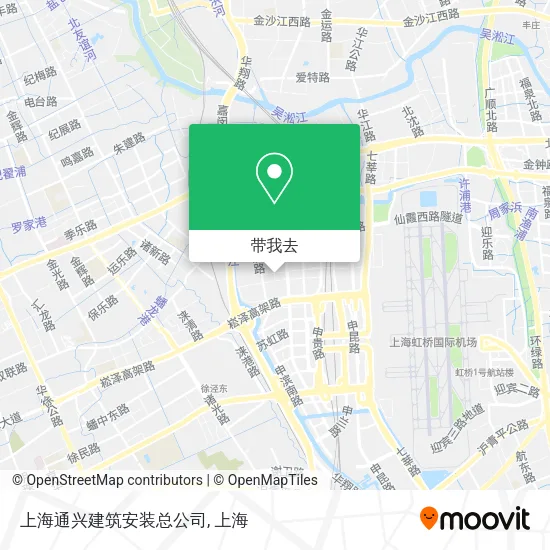 上海通兴建筑安装总公司地图