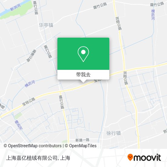 上海嘉亿植绒有限公司地图