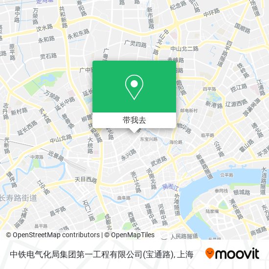 中铁电气化局集团第一工程有限公司(宝通路)地图