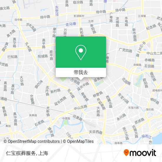 仁宝殡葬服务地图