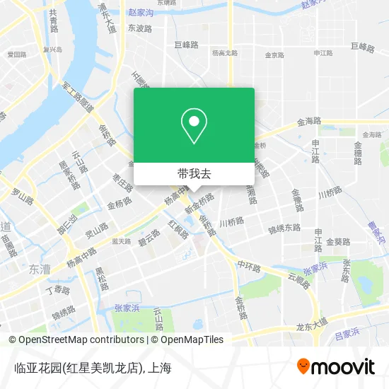 临亚花园(红星美凯龙店)地图