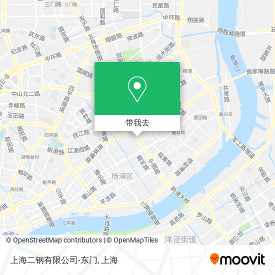 上海二钢有限公司-东门地图