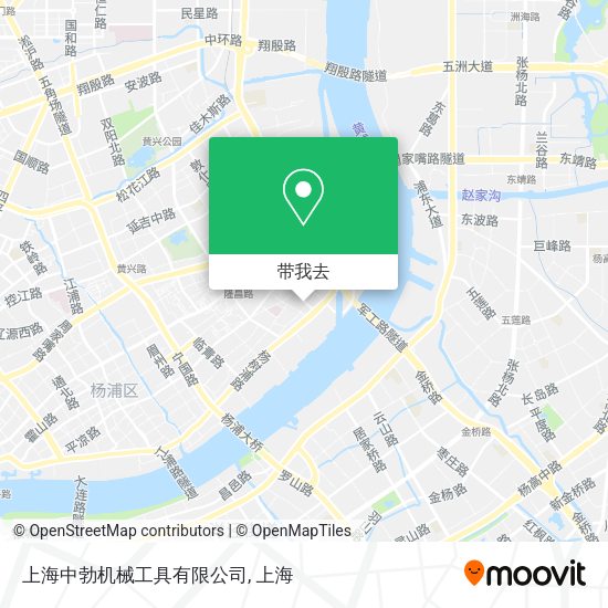 上海中勃机械工具有限公司地图