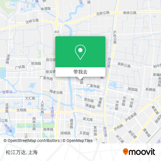松江万达地图