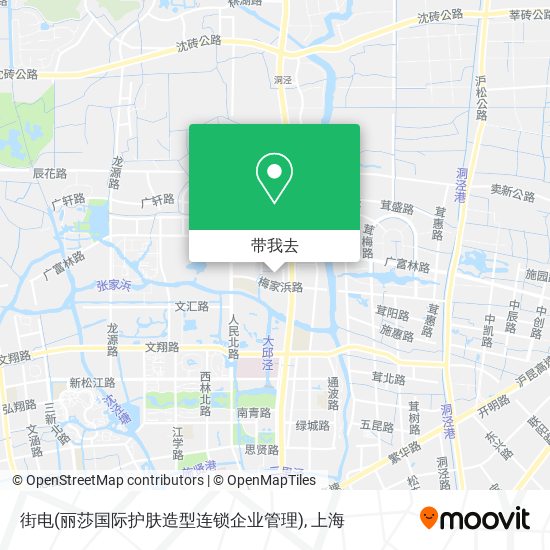 街电(丽莎国际护肤造型连锁企业管理)地图