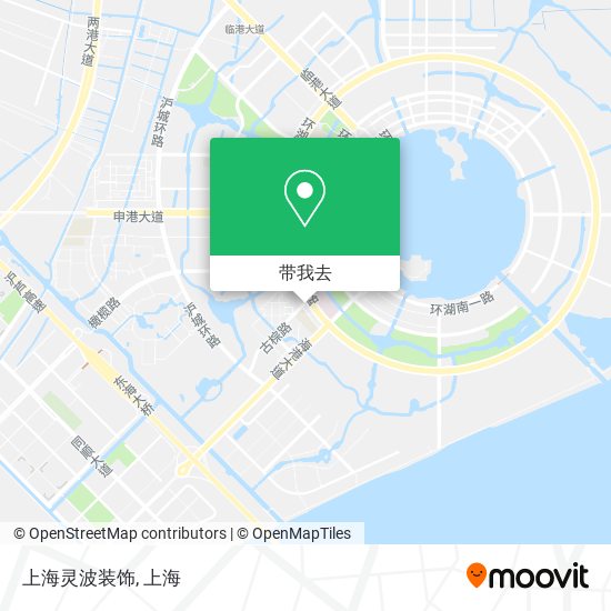 上海灵波装饰地图