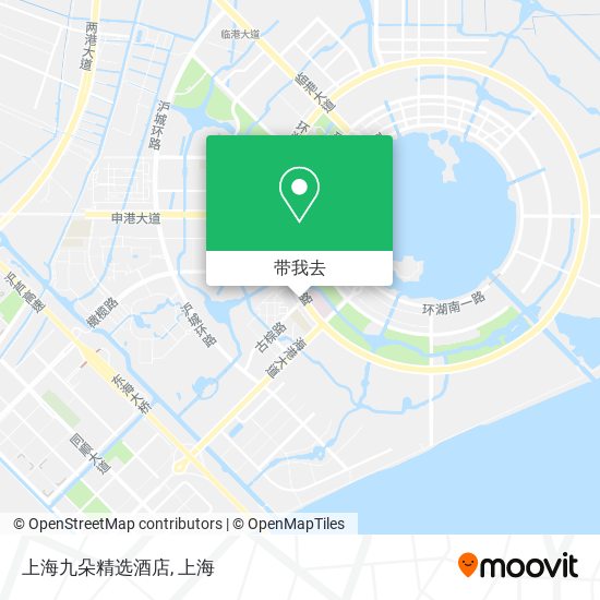 上海九朵精选酒店地图