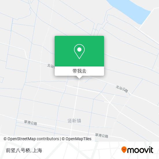 前竖八号桥地图