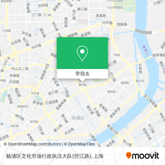 杨浦区文化市场行政执法大队(控江路)地图