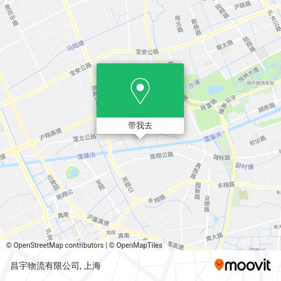 昌宇物流有限公司地图
