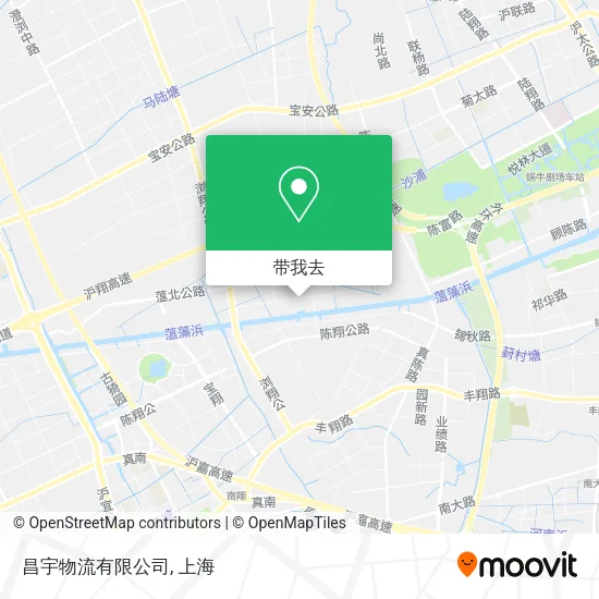 昌宇物流有限公司地图