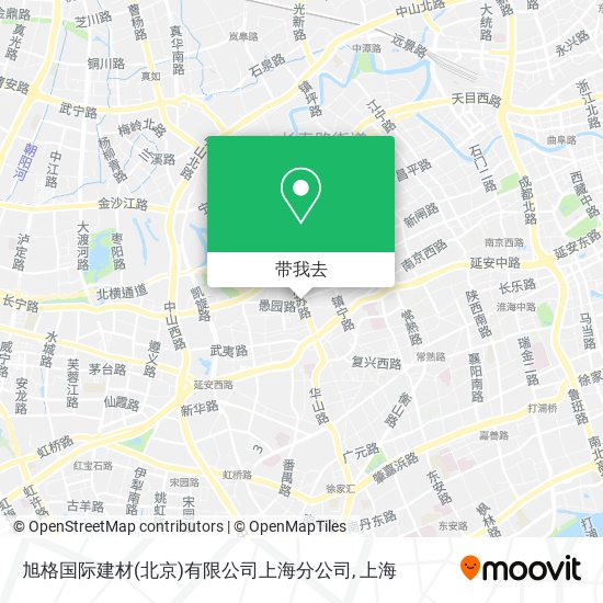 旭格国际建材(北京)有限公司上海分公司地图