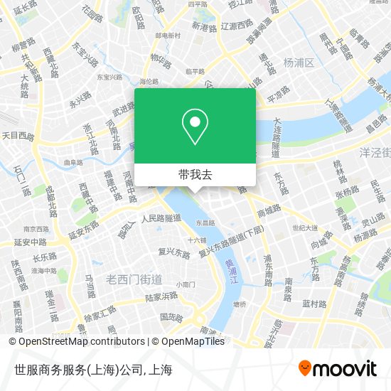 世服商务服务(上海)公司地图