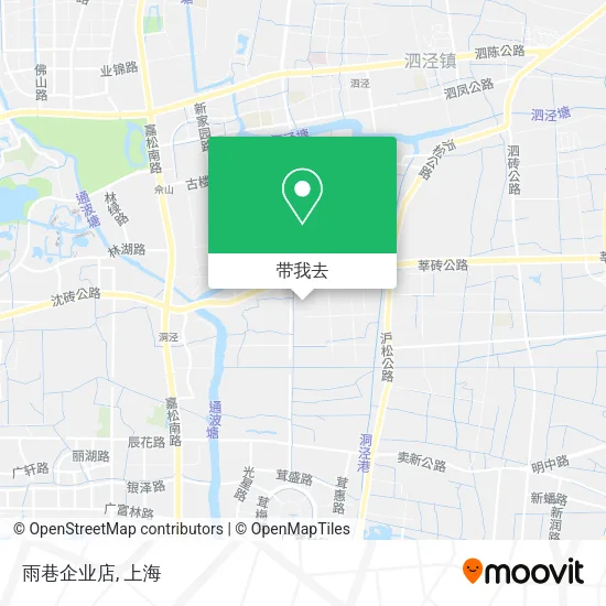 雨巷企业店地图