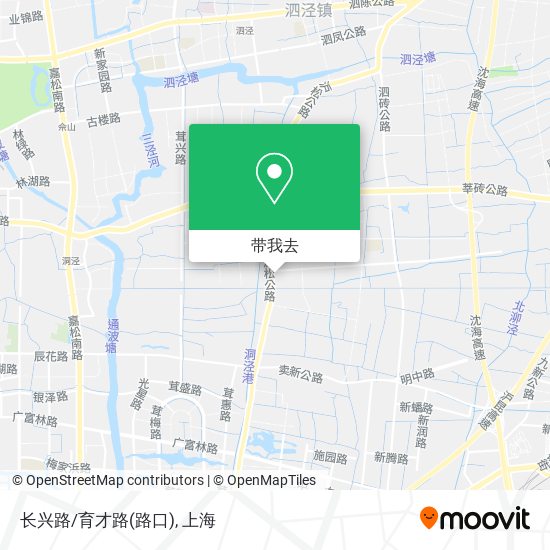 长兴路/育才路(路口)地图