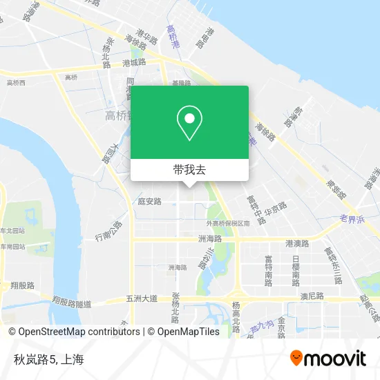 秋岚路5地图