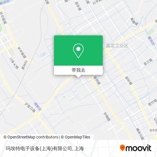 玛埃特电子设备(上海)有限公司地图