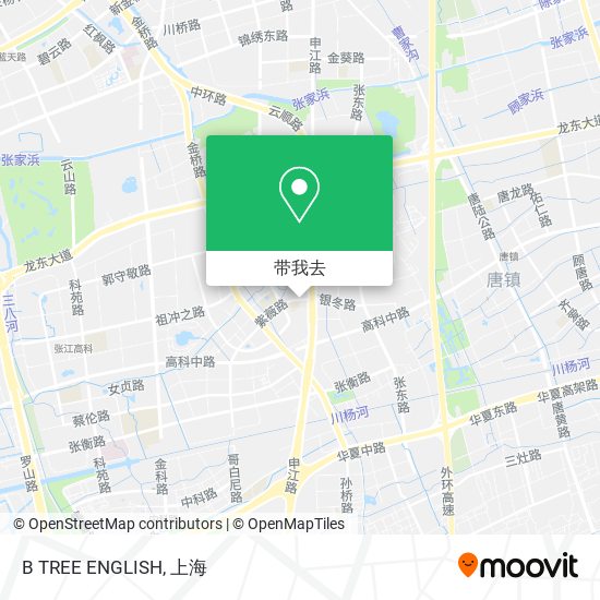 B TREE ENGLISH地图