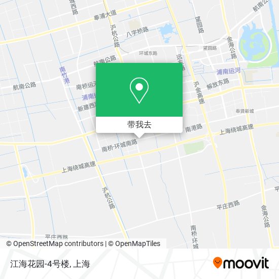 江海花园-4号楼地图