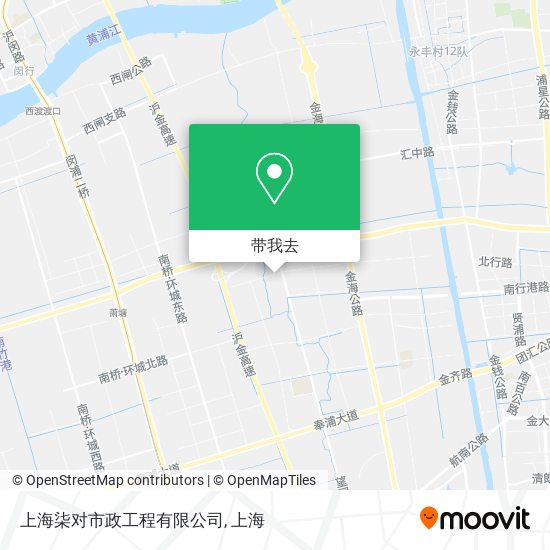 上海柒对市政工程有限公司地图
