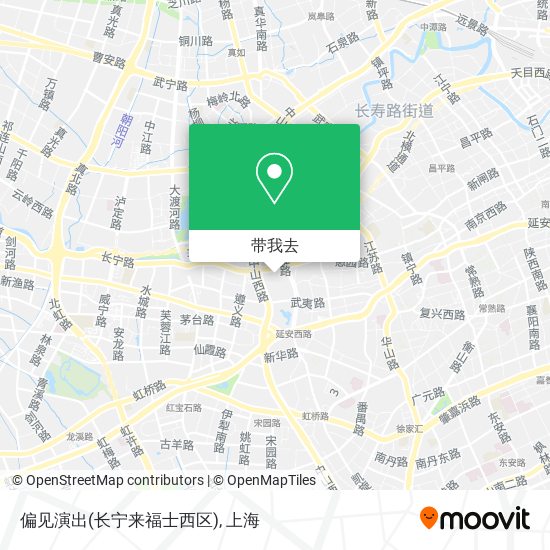 偏见演出(长宁来福士西区)地图