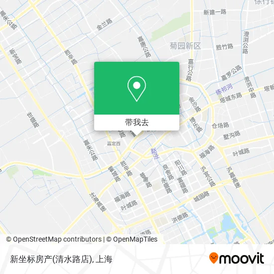 新坐标房产(清水路店)地图