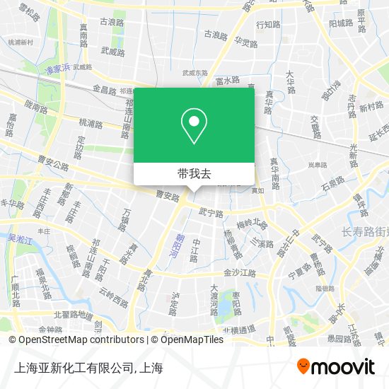 上海亚新化工有限公司地图