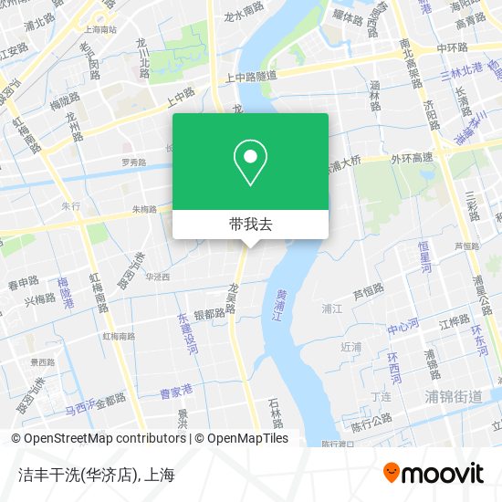 洁丰干洗(华济店)地图