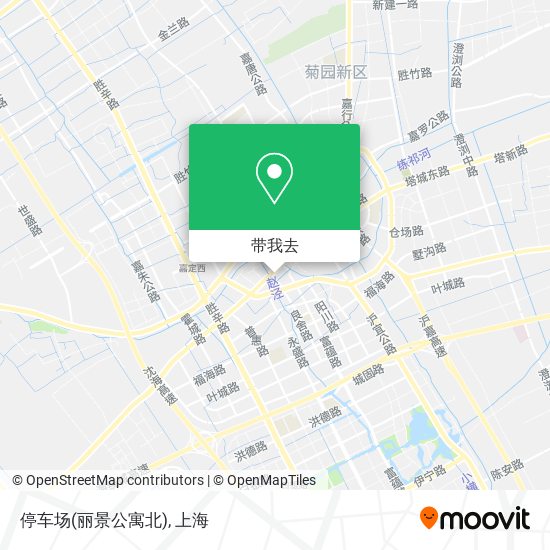 停车场(丽景公寓北)地图