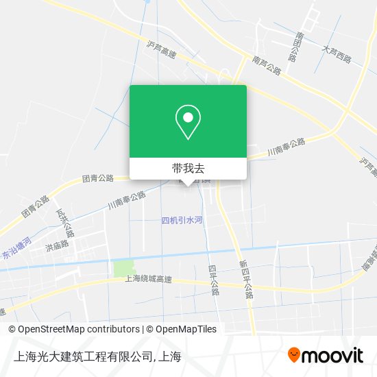 上海光大建筑工程有限公司地图